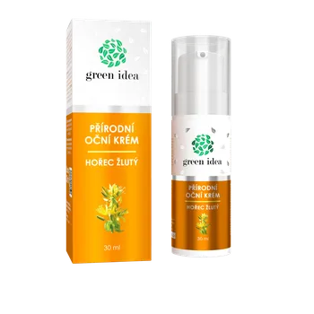 Pleťový krém Green idea Přírodní oční krém Hořec žlutý 30 ml