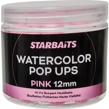 STARBAITS Plovoucí Boilie Watercolor Pop Ups Pink 70 g - 12 mm