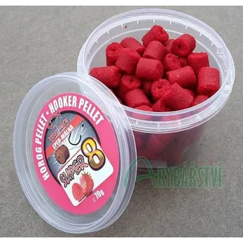 Nástraha TOP MIX Pelety Super 8 Pellet 70 g 8mm - Eper Malna jahoda malina