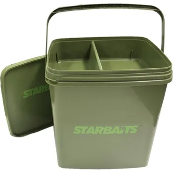 STARBAITS Kbelík Square Bucket 13L s vaničkou