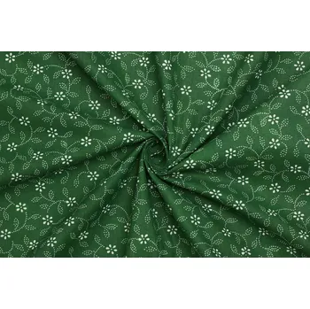 Bavlněné plátno - Krojový květinový vzor