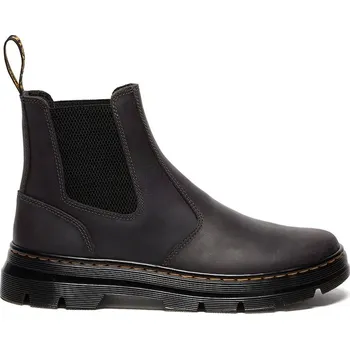Dámská zimní obuv Kožené kotníkové boty Dr. Martens Embury Chelsea Boot šedá barva, na platformě, DM42013020 90X, EUR 46