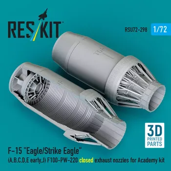 Plastikový model Reskit 1/72 F-15 A,B,C,D,E,J closed exh. nozzles (ACAD)