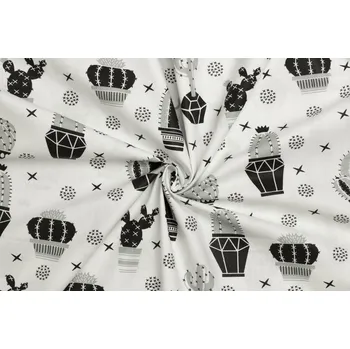 Bavlněné plátno - Kaktusy