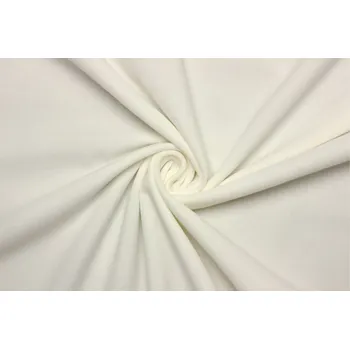 Samet bavlněný - Perlově bílá | Ivory 2. Jakost