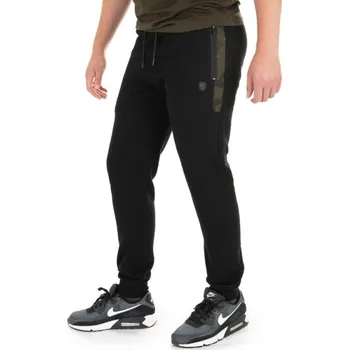 Rybářské oblečení FOX Tepláky Black Camo Jogger - 3XL