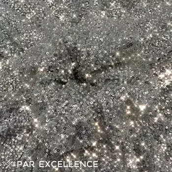 Krajka Krajka vyšívaná stříbrná