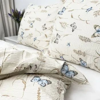 Povlak na polštářek Krepový povlak na polštář - Borboleta Zapínání: knoflík, Velikost polštáře: 45x65