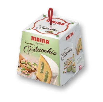 Pečivo Maina – Panettone – Pistacchio – 750g – s pistáciovým krémem