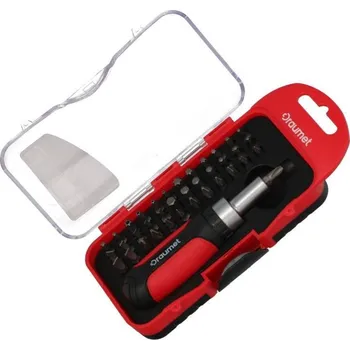Šroubovák Šroubovák s bity + pouzdro DRAUMET 38 ks