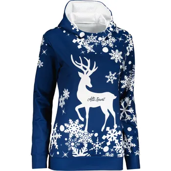 Dámská mikina Dámská mikina premium ALTISPORT VOJ/ALWVN5MI01 NÁMOŘNÍ MODRÁ S