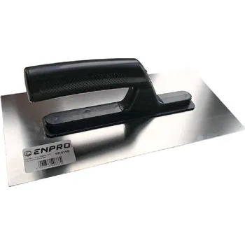 Zednické hladítko Hladítko nerez hladké, 270 mm, plastová rukojeť