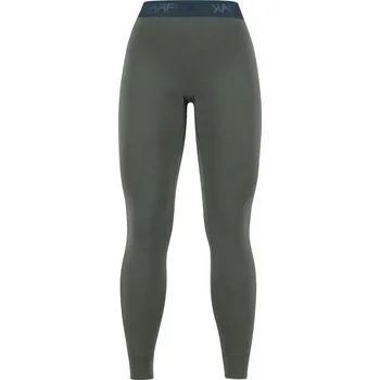 cyklistický dres KARPOS legíny - DINAMICO MERINO 130 W - zelená S