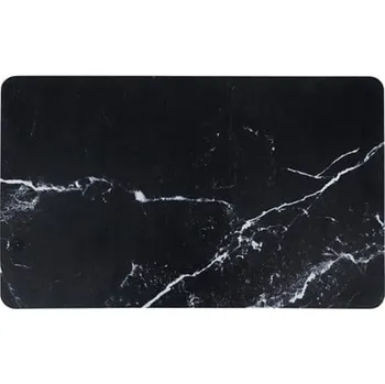 Koupelnová předložka 5five simply smart diatomitová rychleschnoucí koupelnová předložka černý mramor 45x75 cm protiskluzová