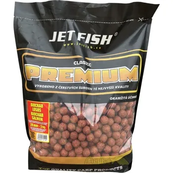 Boilies JET FISH Premium Classic Boilie 20mm 5 kg - Biocrab Losos