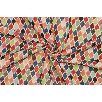 Dekorační | potahová látka gobelin - Geometrický vzor