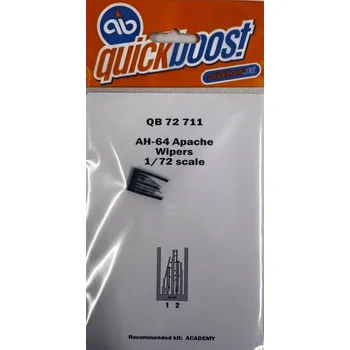 Plastikový model Quickboost 1/72 AH-64 Apache wipers (ACAD)