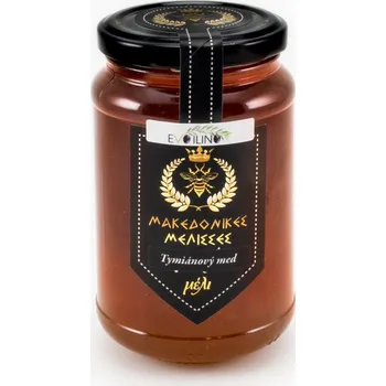 Makedonikes Melisses tymiánový med z ostrova Kea 470g