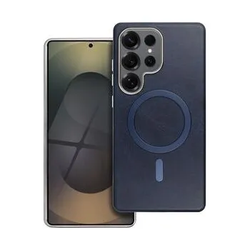 Pouzdro na mobilní telefon Kryt GENTLEMAN MAG COVER pro SAMSUNG A17 tmavě modrý - OEM + zdarma možnost vyzkoušet a vrátit zboží do 30 dní