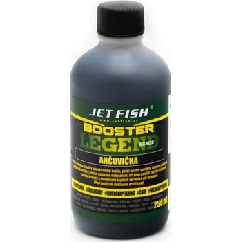 Návnadové aroma JET FISH Legend Booster 250 ml - ančovička