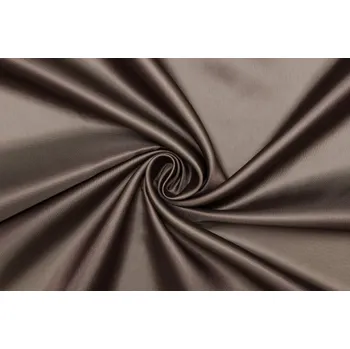 Podšívka viskózová v keprové vazbě - Hnědá