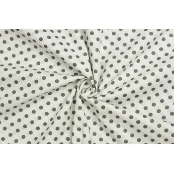 Bavlněné plátno - Puntík 7 mm