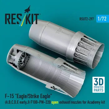 Plastikový model Reskit 1/72 F-15 A,B,C,D,E,J open exh. nozzles (ACAD)