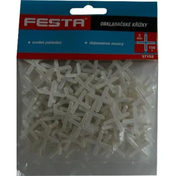 Křížky obkladačské plastové, 4 mm, 100 ks