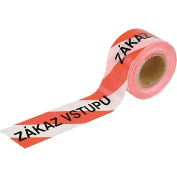 Výstražná páska Páska výstražná ZÁKAZ VSTUPU SK, 80 mm x 250 m ENPRO