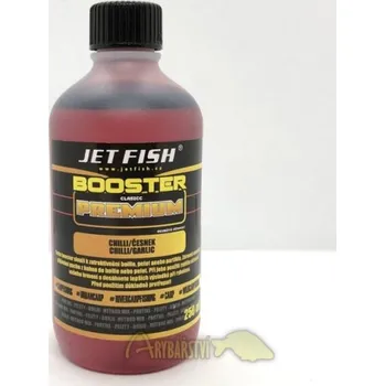 Nástraha JET FISH Premium Classic Booster 250 ml - chilli & česnek