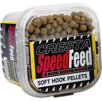 SPRO Měkčené pelety Cresta SpeedFeed Soft Hook Pellets 80 g - monster crab / 6 mm