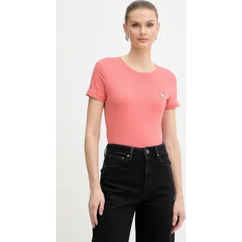 Pánské tričko Tričko Guess W2YI44.J1314 růžová 39X, vel. S
