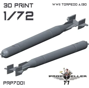 Plastikový model 77PROPELLER 1/72 Italian WWII Torpedo A.130 Variant 1
