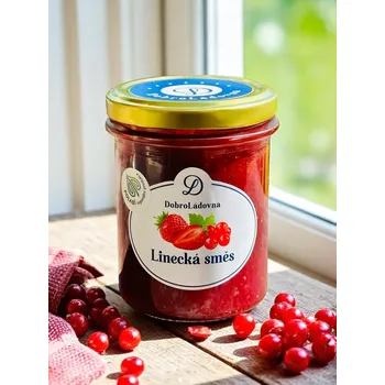 Džem linecká směs Dobroládovna Velikost balení: 150 g Pečte s radostí, ne se starostmi. Základ pro vaše sladké mistrovské dílo.