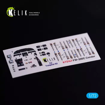 Plastikový model Reskit 1/72 FW-200C Condor - interior 3D (TRUMP)