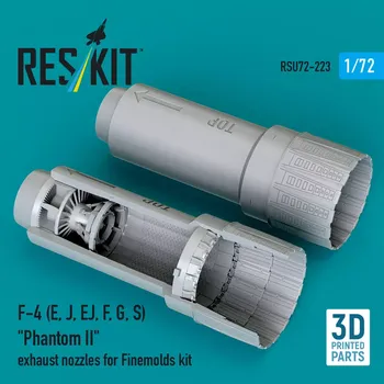 Plastikový model Reskit 1/72 F-4 E,J,EJ,F,G,S Phantom II exh.nozz.(FINEM)