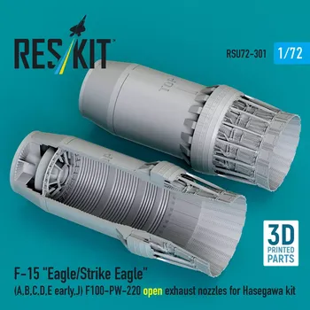 Plastikový model Reskit 1/72 F-15 A,B,C,D,E,J open exh. nozzles (HAS)