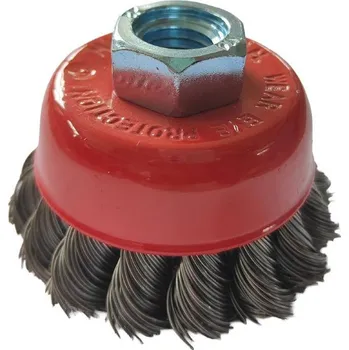 Drátěný kartáč Kartáč hrnkový, copy, 65 mm, M14, ENPRO