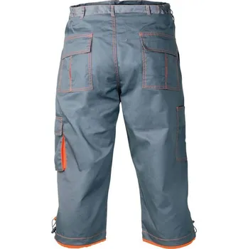 montérky Kalhoty šedé 3/4, vel. XL 176-182/98-102, LAHTI PRO