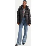 Tommy Hilfiger Vatovaná bunda Gloss WW0WW47355 Černá Regular Fit XL