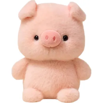 plyšák Plyšové prasátko 16 cm Hebká plyšová hračka z měkkého materiálu s výplní z PP bavlny Roztomilý růžový mazlíček Dárek a dekorace