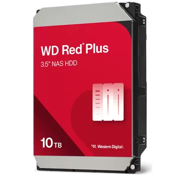 Interní pevný disk Western Digital WD RED PLUS NAS WD100EFGX 10TB SATAIII/600 512WD100EFGXMB cache, 215MB/s CMR WD100EFGX
