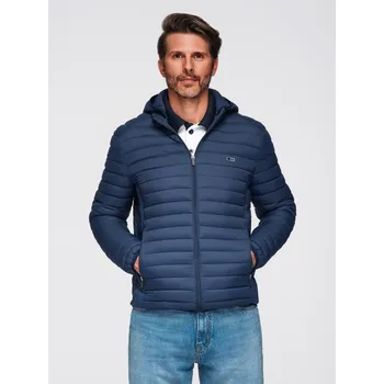 Pánská bunda OMBRE OM-JALP-0295 BLUE XL