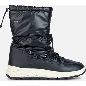 Dámská zimní obuv Dámské kotníkové boty GEOX SPHERICA 4X4 B ABX G011646 ČERNÁ 38