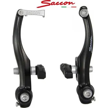 Brzda na kolo brzdy MTB V-br Al Saccon P+Z černé 110mm servisní balení