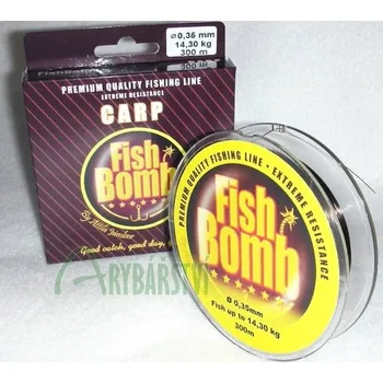 FISH BOMB Vlasec Carp Line 300m - 0.40 mm / 16.5 kg