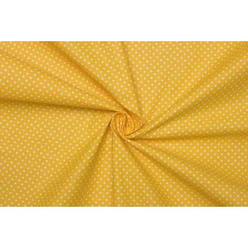 Bavlněné plátno - Puntík 2 mm