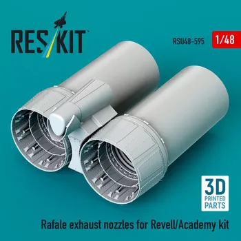 Plastikový model Reskit 1/48 Rafale exh. nozzles (REV)