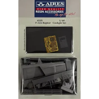 Plastikový model Aires 1/48 F-22A Raptor cockpit set (ACAD)