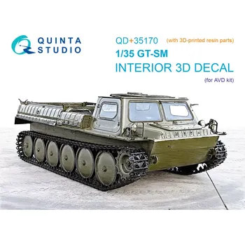 Plastikový model Quinta studio 1/35 GT-SM 3D-Print&col.Interior (AVD)